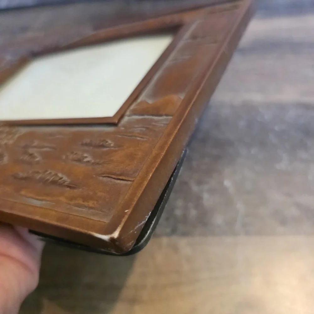 Horse Photo Frame Brown 4